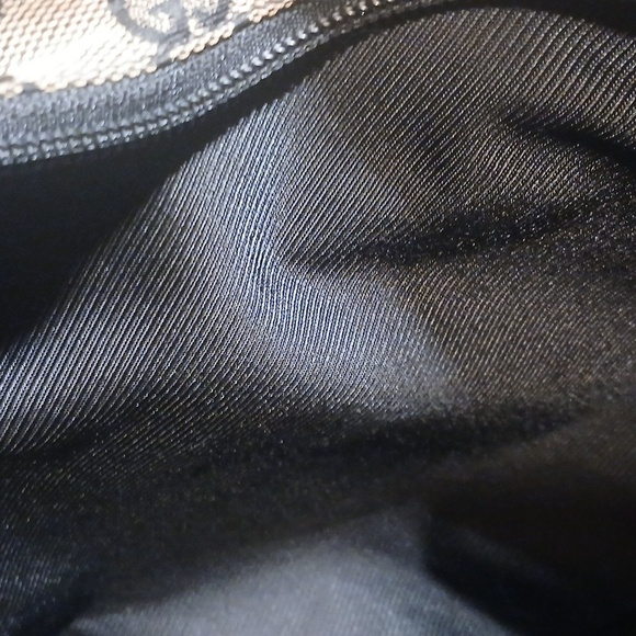 Authentic Gucci Canvas Leather Black And Brown Bag - Picture 16 of 16
